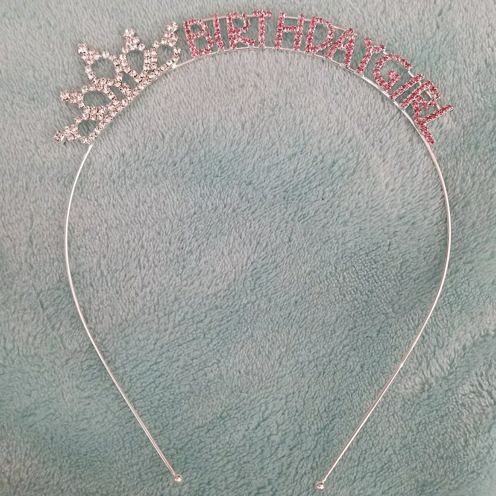 🎂❤❤Rhinestone Birthday girl headband❤❤🎂
